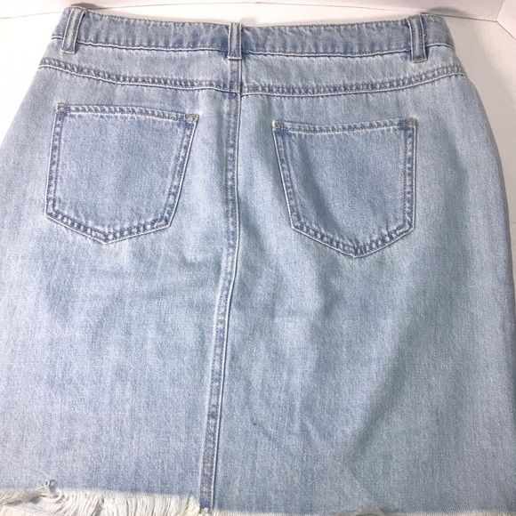 M Life in Progress Jean Rip Skirt - Picture 4 of 4